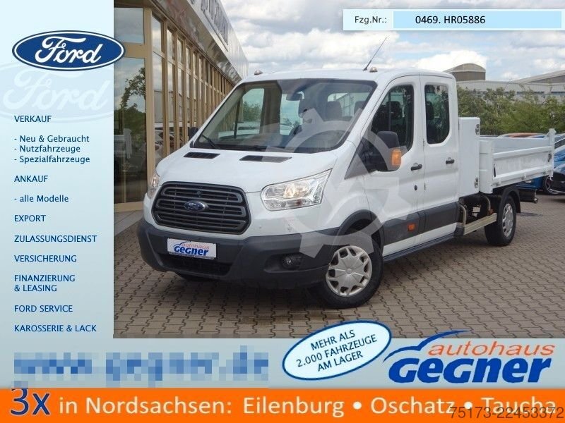 FORD Transit Doka 350 L3 Trend Kipper AHK