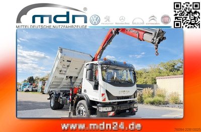 IVECO Eurocargo 180-320 KRAN 14m FUNK KIPPER AHK