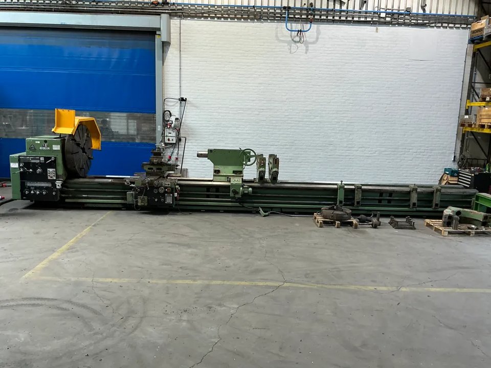 TOS - 1991 - 125x8000mm - Horizontale Drehbank