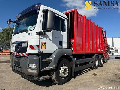 MAN TGS 28.320/6x2/ZÖLLER 356/Hecklader/Container/Lifter MEGA