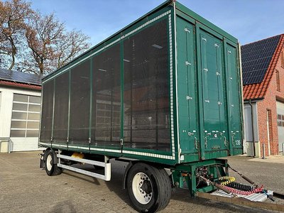 Aschwege & Toenjes Pitschenanhänger mit Hubdach und Edelstahlboden