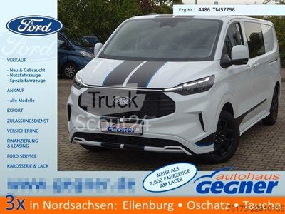 Kastenwagen FORD Transit Custom 320L2 Sport DoKa 4x4 Aut Stndhzg gebraucht