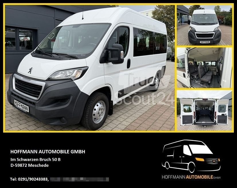 Kleinbus PEUGEOT Boxer Kombi 9 Sitze 333 L2H2 Active Blue-HDi 120 gebraucht