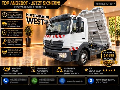Transporter mit Kipper MERCEDES-BENZ Atego 823*Meiller Kipper*Klima*3-Sitzer*1.Hand* gebraucht