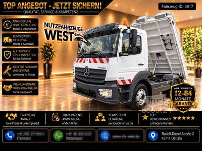 Dreiseitenkipper MERCEDES-BENZ Atego 823*Meiller Kipper*Klima*3-Sitzer*1.Hand* gebraucht