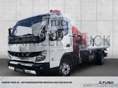 Kipper LKW FUSO Mitsubishi Canter 9C18 AMT Kran Kipper KlimaA gebraucht