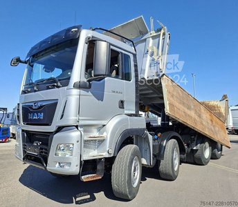 Dreiseitenkipper LKW MAN TGS 35.510 8x4 BB Meiller Kipper Bordmatik AHK gebraucht