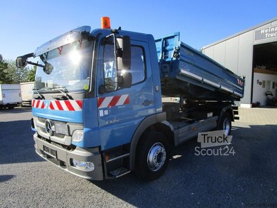 Dreiseitenkipper LKW MERCEDES-BENZ Atego 1524 K *Meiller+AHK+1-Hand+6-Zylinder+Diff gebraucht