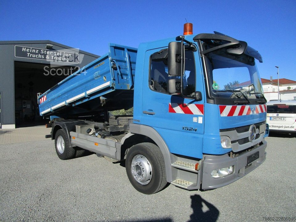 Kipper LKW MERCEDES-BENZ Atego 1524 K *Meiller+AHK+1-Hand+6-Zylinder+Diff gebraucht