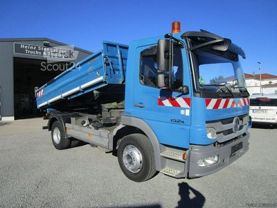 Kipper LKW MERCEDES-BENZ Atego 1524 K *Meiller+AHK+1-Hand+6-Zylinder+Diff gebraucht