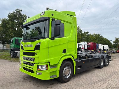Abrollkipper SCANIA R460 Retarder Lift. Lenkachse Klima Meiller RS gebraucht