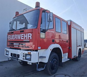 LKW mit Kofferaufbau IVECO FF135E22W EuroFire 4x4 Allrad Feuerwehr TLF16/25 gebraucht