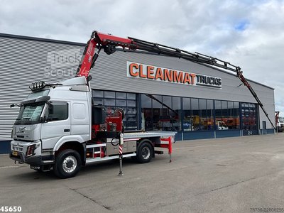 Kranwagen Volvo FMX 500 4x4 Fassi 31 Tonmeter laadkraan + Fly-Jib! gebraucht