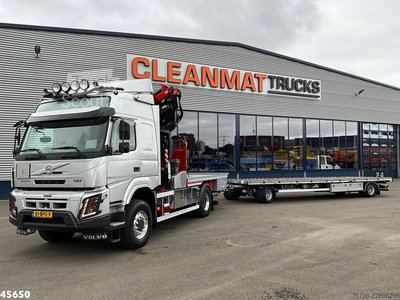 Kranwagen Volvo FMX 500 4x4 Fassi 31 Tonmeter laadkraan + Fly-J... gebraucht