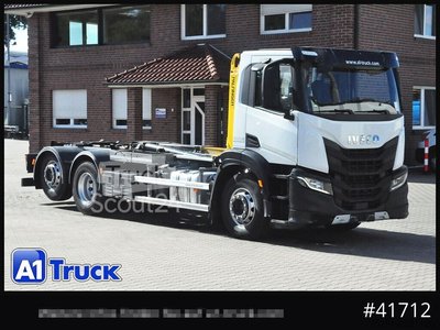 Abrollkipper IVECO X-Way AD260SY46 Palfinger PHT 20, Lenk- Liftachse, neu