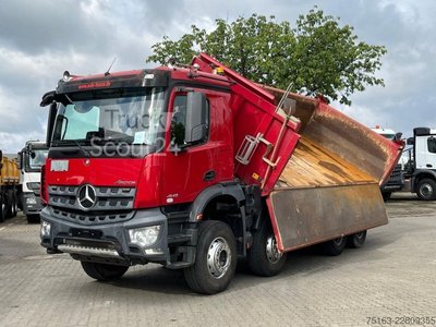 Kipper LKW MERCEDES-BENZ Arocs 4143 8x4 4-Achs Kipper Meiller Bordmatik gebraucht