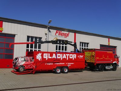 Anhänger Fliegl GLADIATOR - Löschcontainer Feuerwehr neu