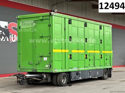 Pferdeanhänger MENKE-JANZEN 3.Stock & Aggregat/Hubdach/BPW/54m  gebraucht