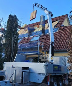 KFZ Krananhänger Klagie Fahrzeugbau Krananhänger mit Fassi F40 gebraucht