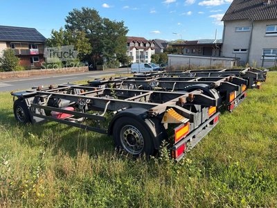 Anhänger-Wechselfahrgestell SCHMITZ CARGOBULL BDF AFW 18 vollverzinkt - 3 Stück mit TÜV 2027 gebraucht