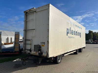 Arbeitsbühne Anhänger Eggers HXT 24 ZZL 3-Achs Ballen Lenkachse -135 gebraucht