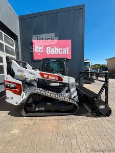 Straßenwalze BOBCAT T 76 Raupe mit Forstmulcher gebraucht