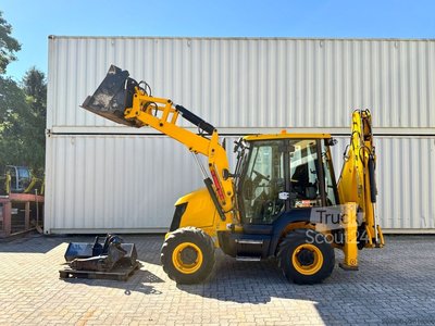 Radlader JCB 3CX Compact / 2022 BJ / Hammer + Schaufeln gebraucht