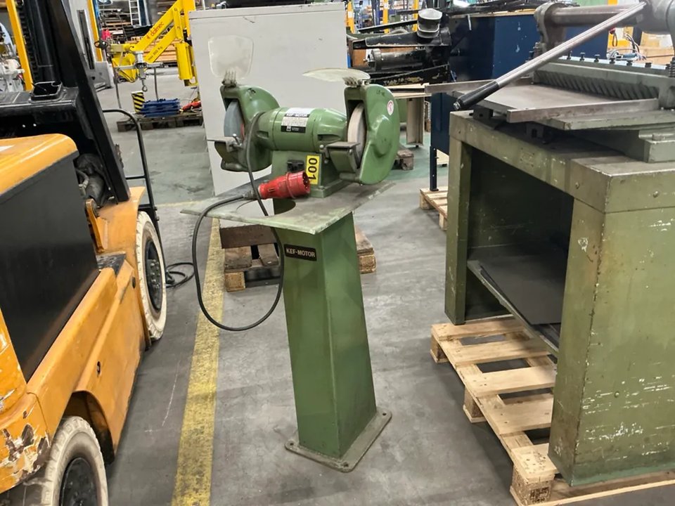 Kef-Motor Slibette 8n Doppelsteinschleifmaschine