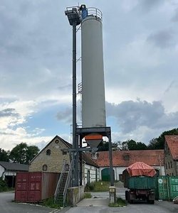 De Hollandsche Ijssel B.V. GFK Silo 110 m³
