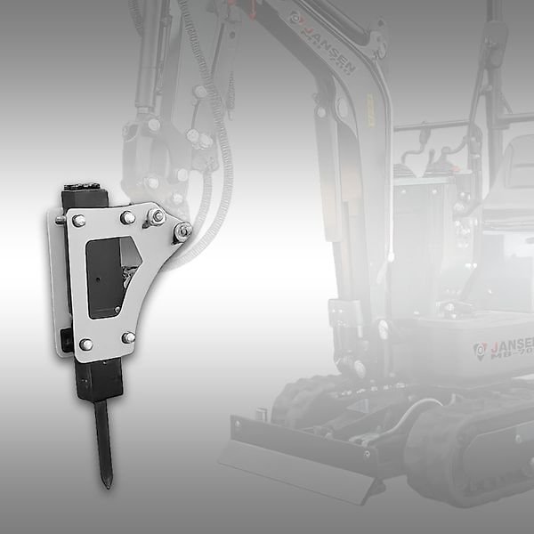 Jansen Abbruchhammer für JANSEN MB-700 | hydraulisch, inkl. Meißel