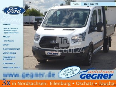 Pritschenwagen FORD Transit Pritsche Doka 310 L2 AHK 105PS VA Klima gebraucht