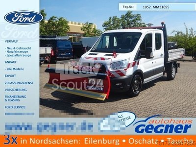 Transporter mit Kipper FORD Transit Doka Kipper 350 L2 4x4 Winterdienst gebraucht