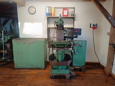 Deckel FP1 Werkzeugfräsmaschine mit Digitalanzeige Heidenhain