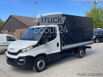 Transporter mit Pritsche & Plane iveco Daily 35S18 V/P HI-MATIC 3450 1H*Klima*WEBASTO* gebraucht