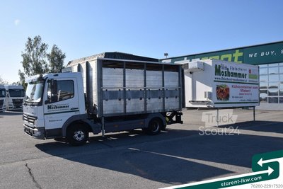 Viehtransporter MERCEDES-BENZ Atego 815 BDF-Viehaufbau + Kühlaufbau gebraucht