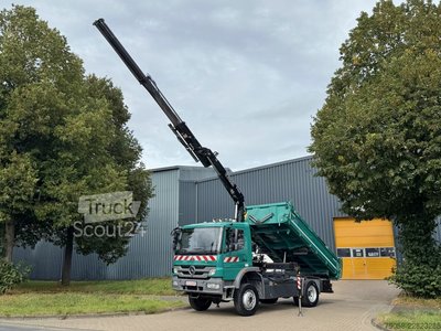 Autokran Mercedes-Benz ATEGO 1622 - 4x4 - Kipper-Kran - 123 TKm gebraucht