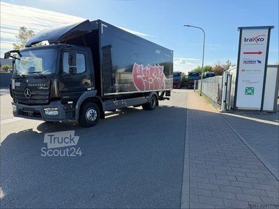 LKW mit Kofferaufbau MERCEDES-BENZ Atego 1224 Koffer mit LBW AHK Euro6 Automatik gebraucht