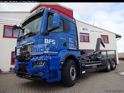 Abrollkipper MAN TGS (TG3) 26.510 6x4H-4 BL CH Meiller, Hydrodriv gebraucht