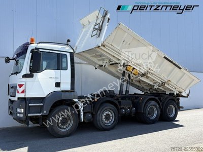 Dreiseitenkipper LKW MAN TGS 35.480 FK 8x4, Klima, Bordmatik gebraucht