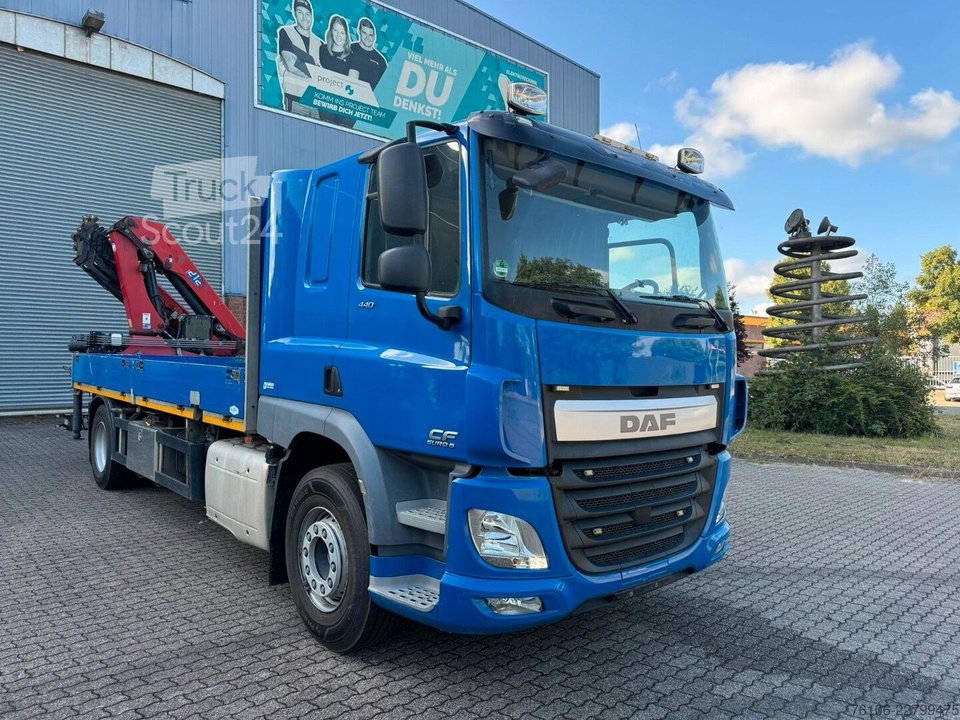 Autokran DAF CF 440 mit Ladekran HMF 2120K4 gebraucht