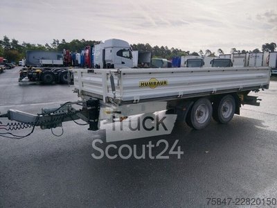 Dreiseitenkipper Anhänger Humbaur HTK 115024 Dreiseitenkipper Rampen gebraucht