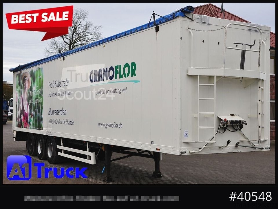 Auflieger mit Walkingfloor REISCH RSBS 35/24LK, ca. 90m  BPW Lift gebraucht