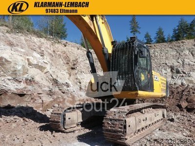 Kettenbagger mit MS 25 + 1 x Tieflöffel JCB JS 370 NLC  6 Zyl. ISUZU Mot. gebraucht