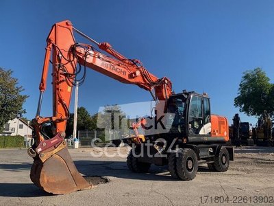 Mobilbagger Hitachi ZX190W-5B gebraucht