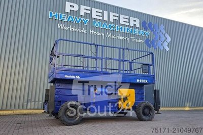Scherenhebebühne Haulotte H15SX Diesel, 4x4 Drive, 15 Working Height, 500kg gebraucht