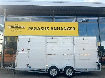 Alf Viehanhänger Vollalu Viehtransporter 3,5t.