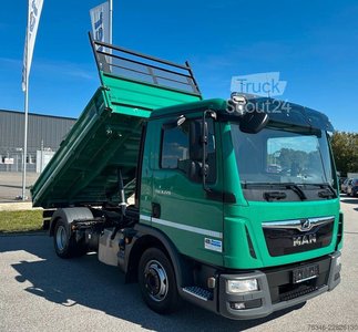 Dreiseitenkipper LKW MAN TGL8.220Meiller/3-Sitze/NL4,2To/2xAHK/72 tkm/Top gebraucht