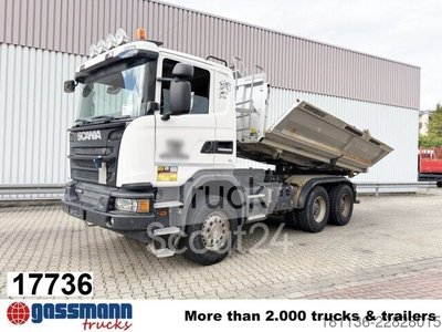 Kipper LKW Scania G 490 6x4, Retarder, Bordmatik gebraucht