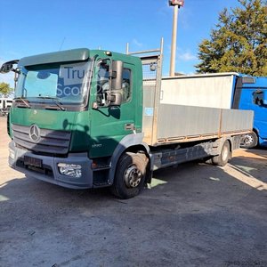 LKW mit Pritsche (offen) MERCEDES-BENZ Atego 1230 L Pritsche Gerüstbaupritsche gebraucht