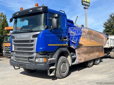 Dreiseitenkipper LKW SCANIA R 490 6x4 3-Achs Kipper Meiller Bordmatik gebraucht